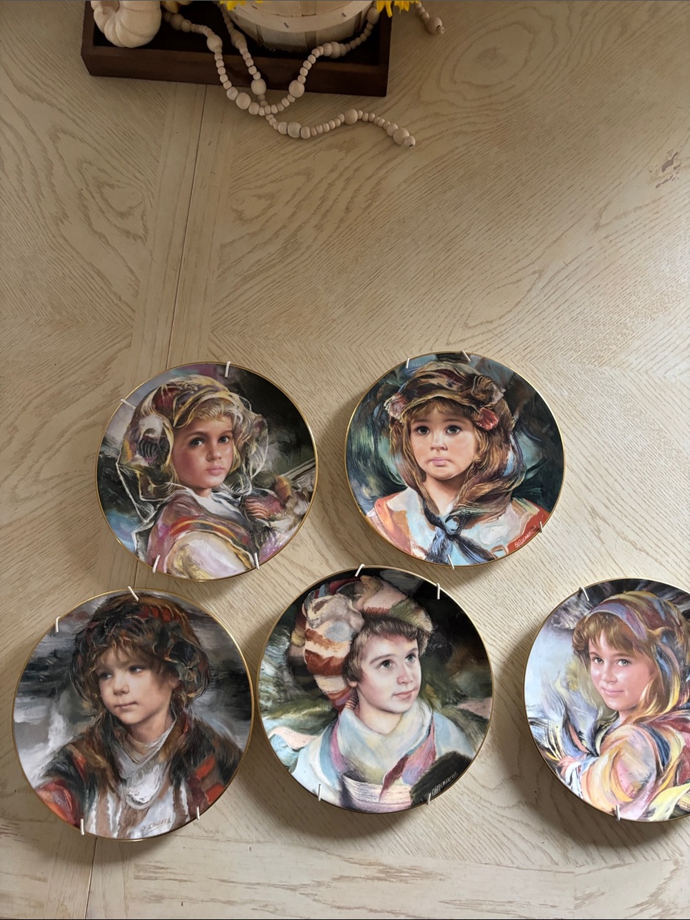 Royal Doulton Francisco Masseria Collector Plates –Portraits of Innocence